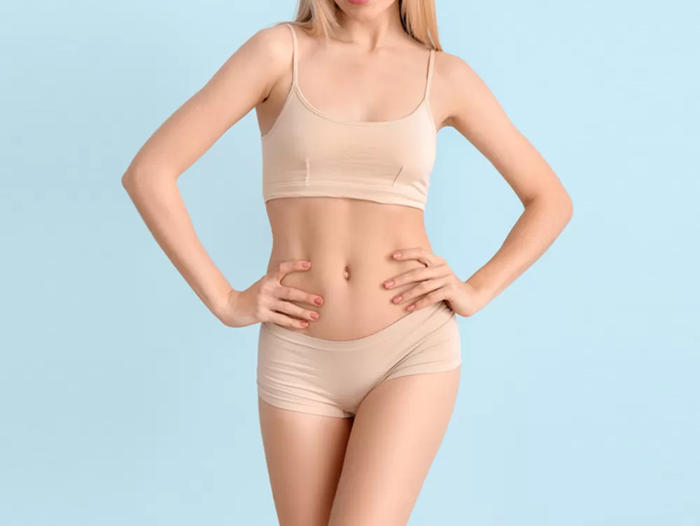 kadın zayıflama sonrası